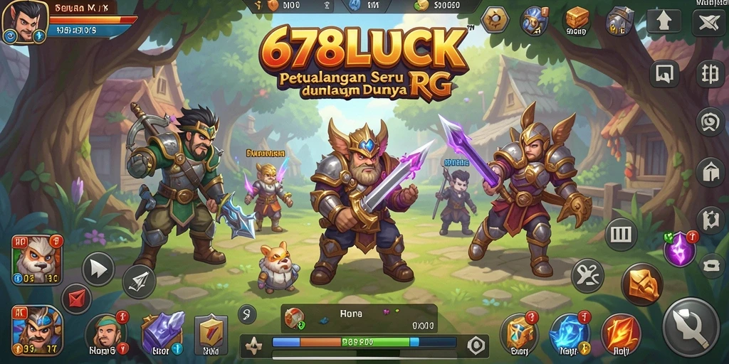 Screenshot gameplay 678LUCK menampilkan pertarungan epik yang mendebarkan.