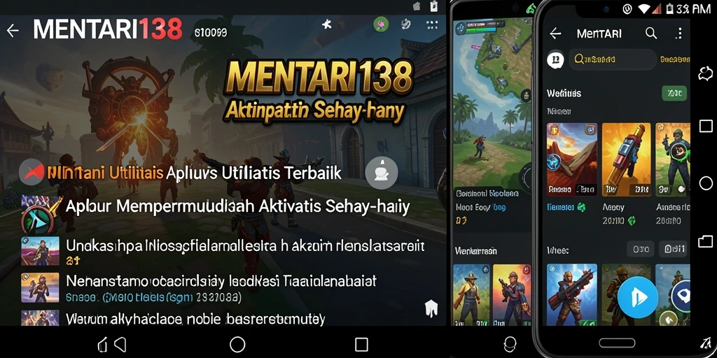 Tampilan antarmuka MENTARI138 yang mudah digunakan untuk berbagai kebutuhan.