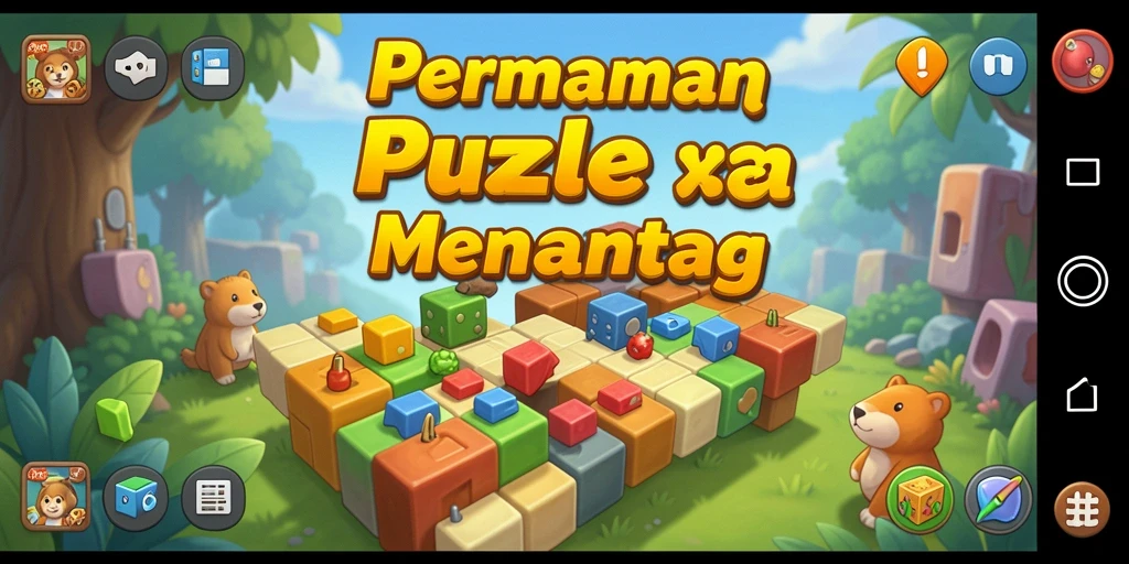 Tampilan gameplay MPO76 dengan tantangan puzzle yang seru.