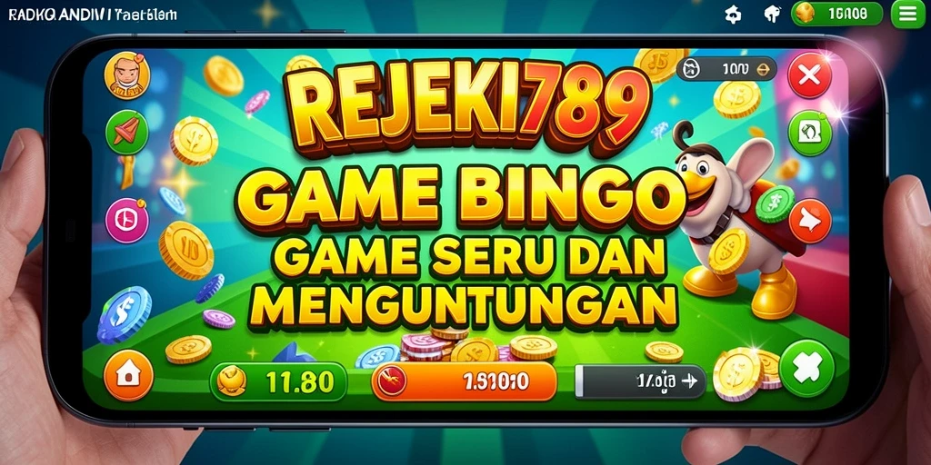 Gameplay seru dari REJEKI789 yang menampilkan momen bingo menarik.