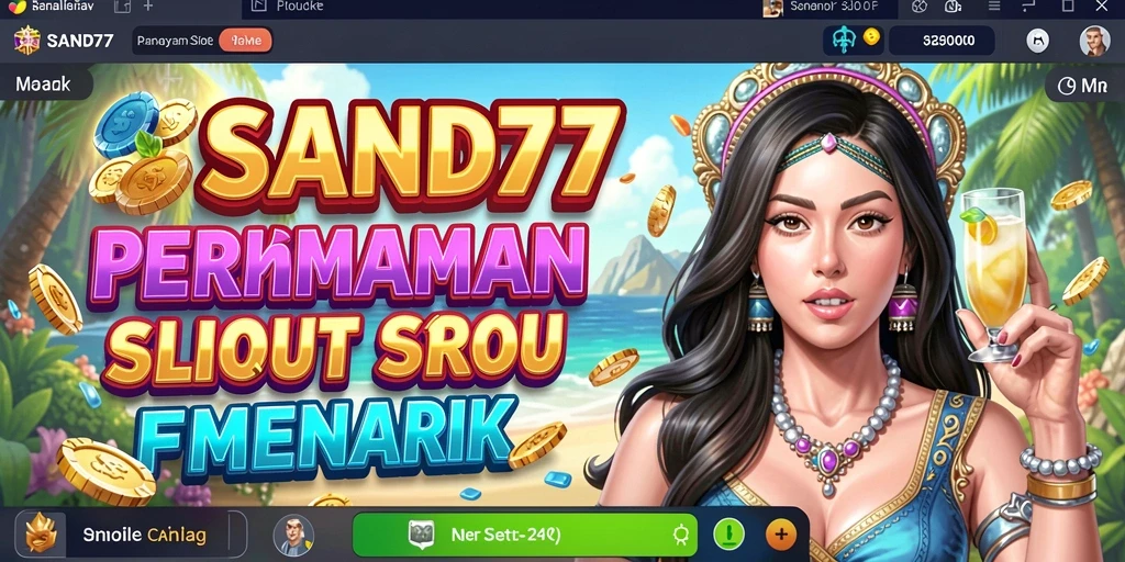 Tampilan screenshot gameplay seru dari SAND77 dengan grafik memukau.
