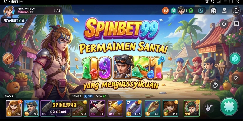 Tampilan menarik dari gameplay SPINBET99 yang menyenangkan.