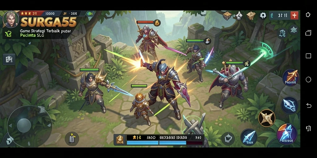 Gameplay menarik dalam SURGA55 yang penuh strategi.
