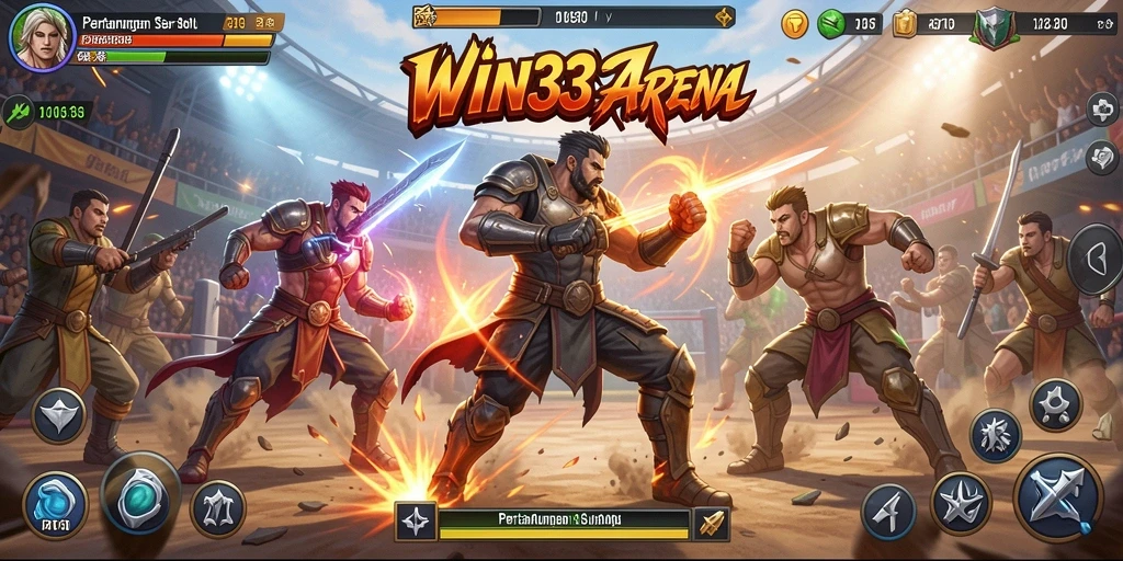 Gameplay seru WIN33 dengan pertarungan epik dan grafis menakjubkan.